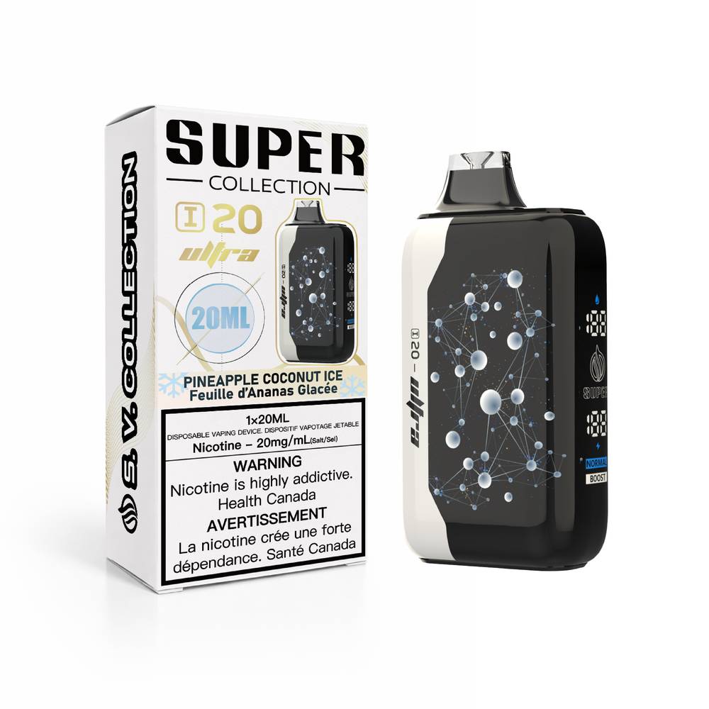 SuperCollectionDisposableVape_pineapple coconut ice